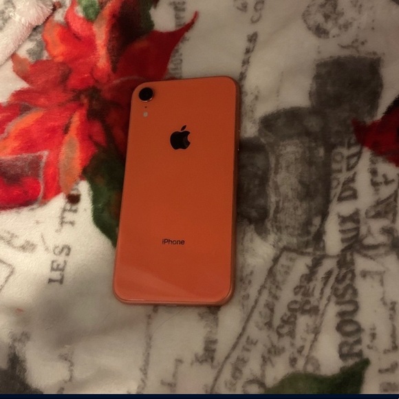 Organge I phone Xr